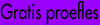 gratis proefles
