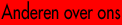 anderen over ons